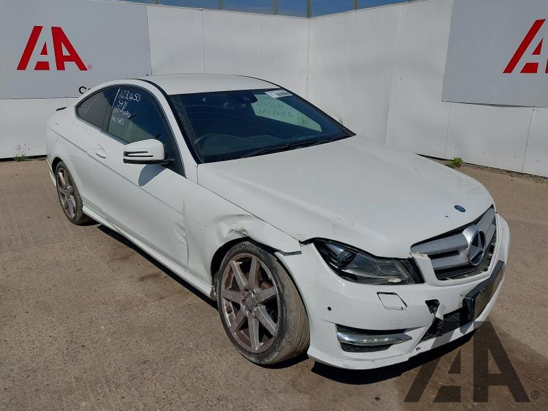 2012 MERCEDES C-CLASS C220 CDI BLUEEFFICIENCY AMG SP 2143cc TURBO DIESEL AUTOMATIC 2 DOOR COUPE