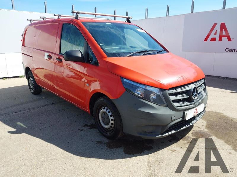 2017 MERCEDES VITO 109 CDI 1598cc TURBO DIESEL MANUAL 2 DOOR PANEL VAN