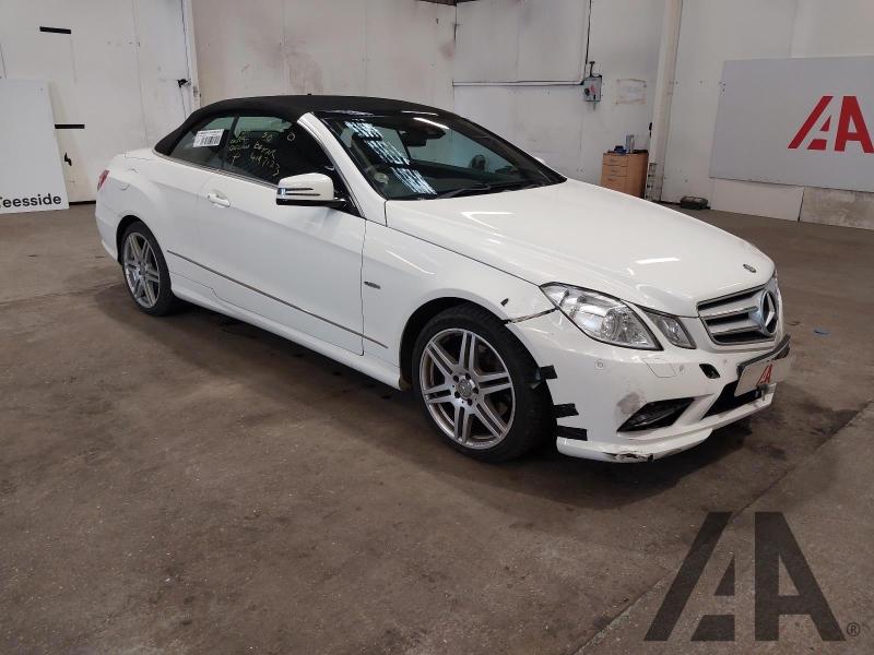 2011 MERCEDES E-CLASS E350 CDI BLUEEFFICIENCY SPORT 2987cc TURBO DIESEL AUTOMATIC 2 DOOR CONVERTIBLE