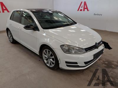 Image of 2013 VOLKSWAGEN GOLF SE TDI BLUEMOTION TECHNOLOGY D 1598cc TURBO DIESEL SEMI AUTO 7 Speed 5 DOOR HATCHBACK