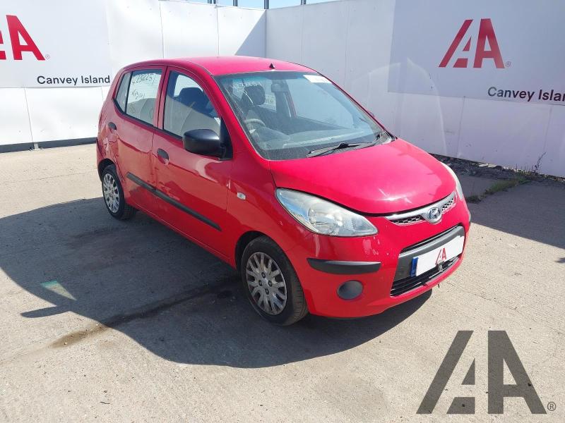 2010 HYUNDAI I10 CLASSIC 1248cc PETROL MANUAL 5 Speed 5 DOOR HATCHBACK