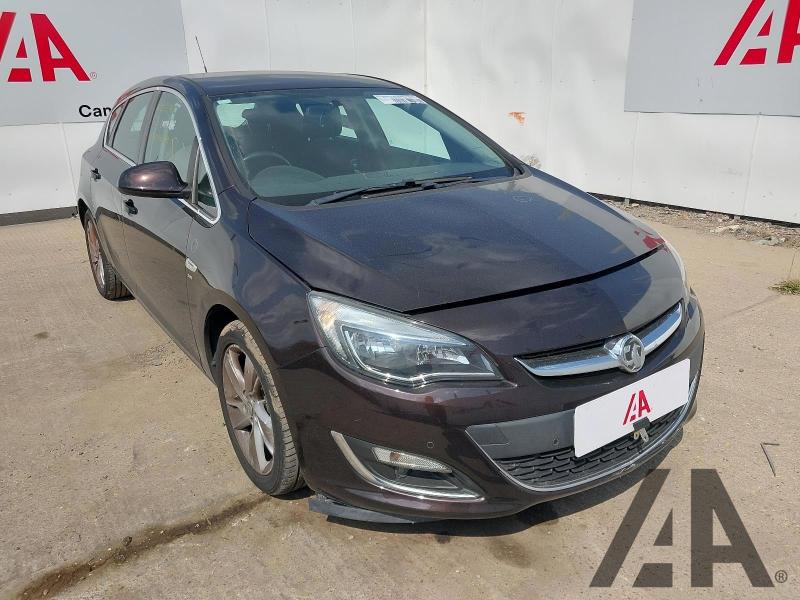 2013 VAUXHALL ASTRA SRI 1598cc PETROL AUTOMATIC 6 Speed 5 DOOR HATCHBACK