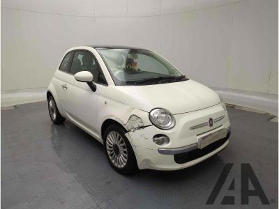 Image of 2013 FIAT 500 LOUNGE 1242cc PETROL MANUAL 3 DOOR HATCHBACK