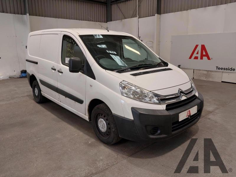 2015 CITROEN DISPATCH 1000 L1H1 ENTERPRISE HDI 1560cc TURBO DIESEL MANUAL 5 Speed PANEL VAN