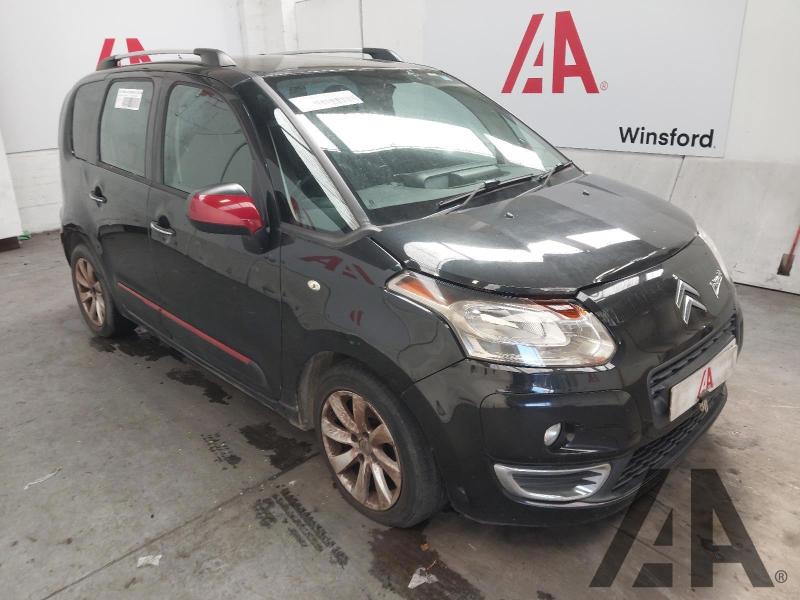 2011 CITROEN C3 PICASSO BLACKCHERRY HDI 1560cc TURBO DIESEL MANUAL 5 DOOR MPV
