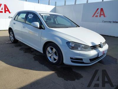 Image of 2017 VOLKSWAGEN GOLF MATCH EDITION TDI BMT DSG 1598cc TURBO DIESEL SEMI AUTO 7 Speed 5 DOOR HATCHBACK