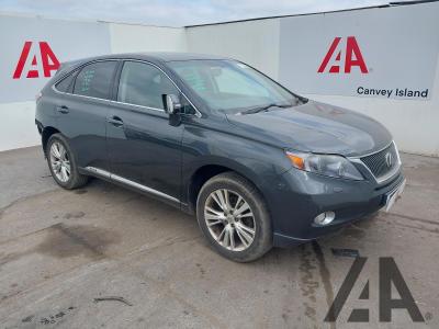 Image of 2010 LEXUS RX 450H SE-I 3456cc PETROL/ELECTRIC CVT 1 Speed 5 DOOR ESTATE