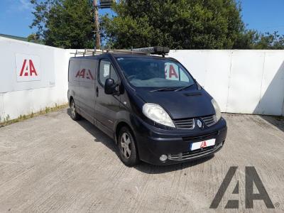 Image of 2010 RENAULT TRAFIC LL29 SPORT DCI S/R 2464cc TURBO DIESEL MANUAL 6 Speed PANEL VAN