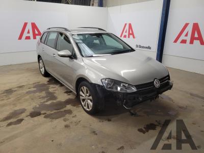 Image of 2016 VOLKSWAGEN GOLF SE TDI BLUEMOTION TECHNOLOGY D 1598cc TURBO DIESEL SEMI AUTO 7 Speed 5 DOOR ESTATE