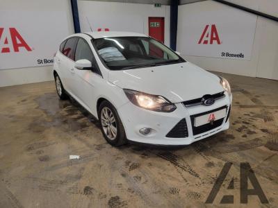 Image of 2014 FORD FOCUS TITANIUM NAVIGATOR TDCI 1560cc TURBO DIESEL MANUAL 6 Speed 5 DOOR HATCHBACK