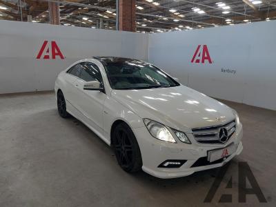 Image of 2010 MERCEDES E-CLASS E350 CDI BLUEEFFICIENCY SPORT 2987cc TURBO DIESEL AUTOMATIC 2 DOOR COUPE