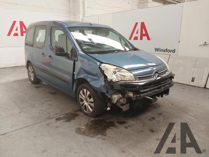 2012 CITROEN BERLINGO MULTISPACE HDI PLUS 1560cc TURBO DIESEL MANUAL 5 Speed 5 DOOR MPV