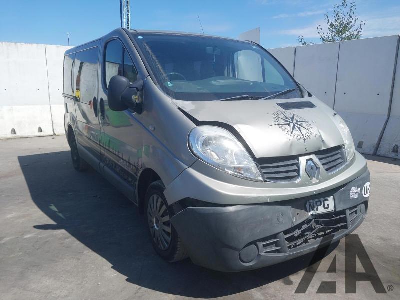 2011 RENAULT TRAFIC SL27 DCI 1996cc TURBO DIESEL MANUAL 6 Speed 5 DOOR MPV