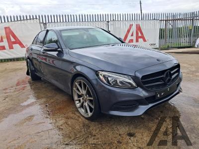 Image of 2015 MERCEDES C-CLASS C220 BLUETEC SPORT 2143cc TURBO DIESEL AUTOMATIC 4 DOOR SALOON