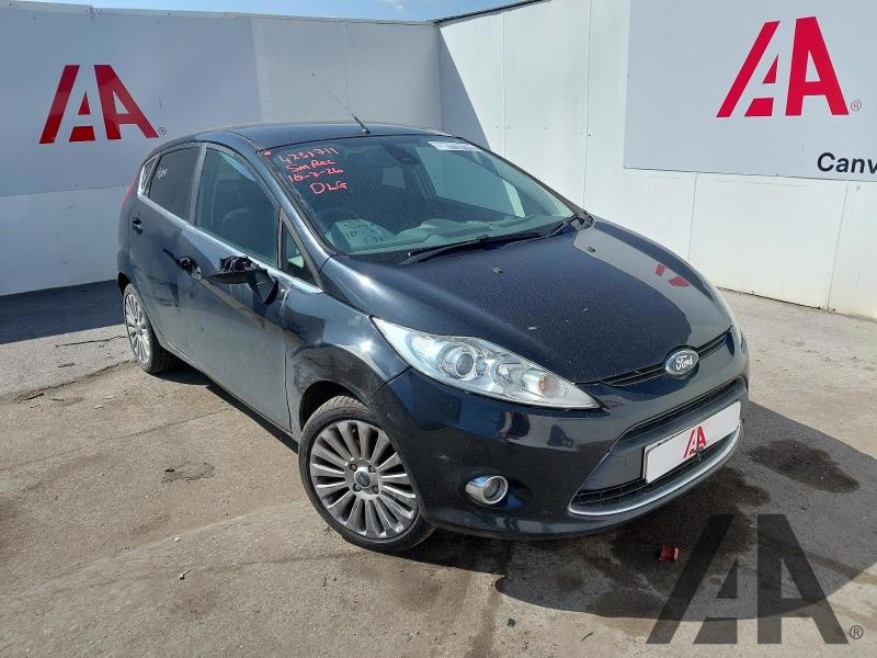 2010 FORD FIESTA TITANIUM TDCI 1398cc TURBO DIESEL MANUAL 5 Speed 5 DOOR HATCHBACK