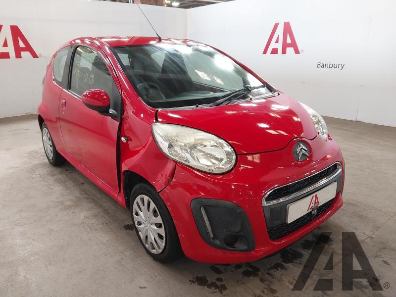 2012 CITROEN C1 VTR 998cc PETROL MANUAL 3 DOOR HATCHBACK