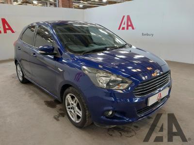 Image of 2017 FORD KA ZETEC 1198cc PETROL MANUAL 5 Speed 5 DOOR HATCHBACK
