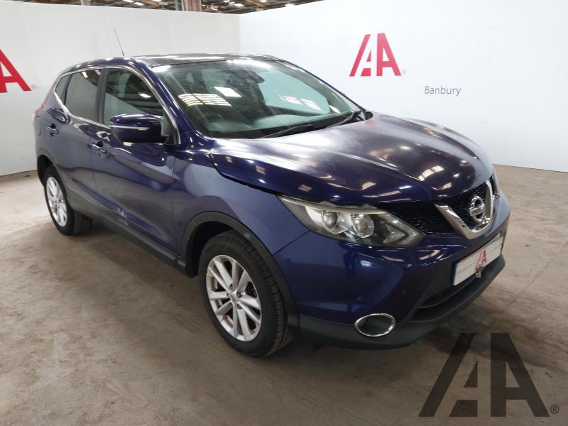 2014 NISSAN QASHQAI DCI ACENTA PREMIUM 1461cc TURBO DIESEL MANUAL 6 Speed 5 DOOR HATCHBACK