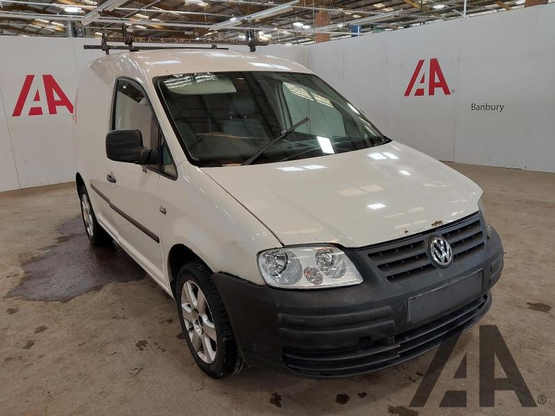 2008 VOLKSWAGEN CADDY C20 TDI SWB 1896cc TURBO DIESEL MANUAL 2 DOOR PANEL VAN