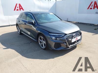 Image of 2023 AUDI A3 SPORTBACK TFSI S LINE 35 1498cc TURBO PETROL MANUAL 5 DOOR HATCHBACK