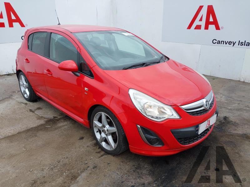 2011 VAUXHALL CORSA SRI 1398cc PETROL MANUAL 5 DOOR HATCHBACK