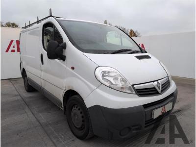 Image of 2014 VAUXHALL VIVARO 2700 CDTI ECOFLEX 1995cc TURBO DIESEL MANUAL 6 Speed PANEL VAN