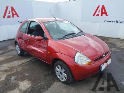 Image of 2008 FORD KA STYLE CLIMATE CLOTH 1299cc PETROL MANUAL 5 Speed 3 DOOR HATCHBACK