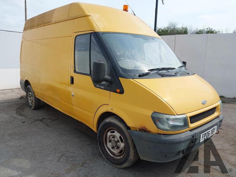 2006 FORD TRANSIT 350 LWB SHR 2402cc TURBO DIESEL MANUAL 5 DOOR PANEL VAN