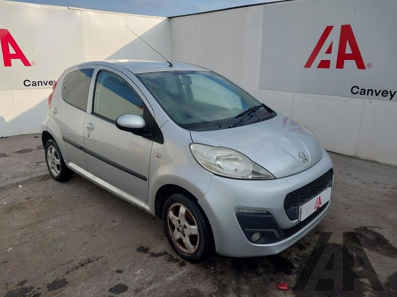 2013 PEUGEOT 107URE 998cc PETROL MANUAL 5 Speed 5 DOOR HATCHBACK
