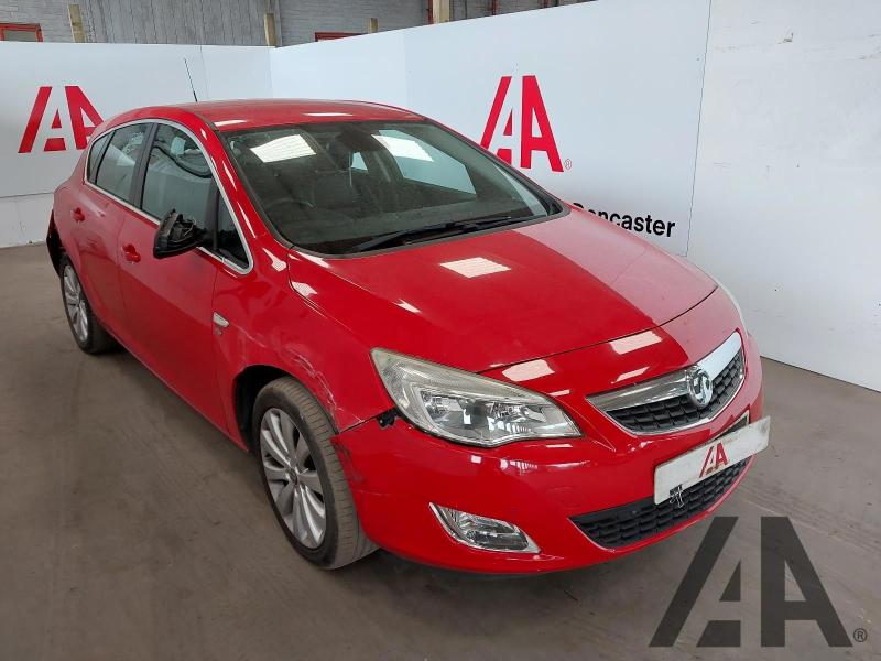 2012 VAUXHALL ASTRA ELITE 1598cc PETROL MANUAL 5 Speed 5 DOOR HATCHBACK