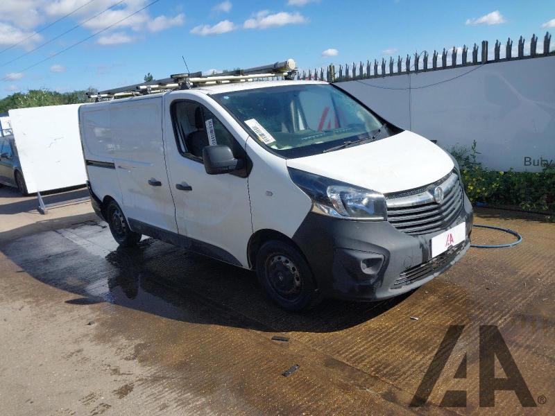 2018 VAUXHALL VIVARO L1H1 2900 CDTI S/S 1598cc TURBO DIESEL MANUAL 6 Speed PANEL VAN