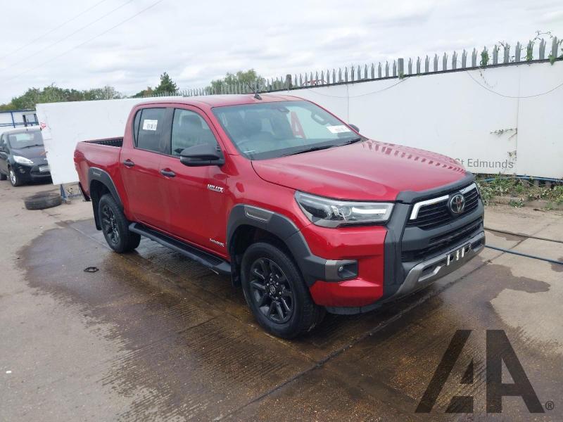 2021 TOYOTA HI-LUX INVINCIBLE X 4WD D-4D DCB 2755cc TURBO DIESEL AUTOMATIC PICK UP