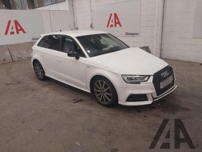 Image of 2018 AUDI A3 SPORTBACK TFSI S LINE BLACK ED 1498cc TURBO PETROL MANUAL 6 Speed 5 DOOR HATCHBACK