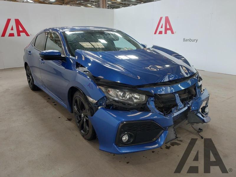 2019 HONDA CIVIC I-DTEC SR 1597cc TURBO DIESEL MANUAL 5 DOOR HATCHBACK