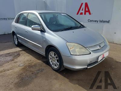 Image of 2003 HONDA CIVIC SE EXECUTIVE 1590cc PETROL MANUAL 5 Speed 5 DOOR HATCHBACK