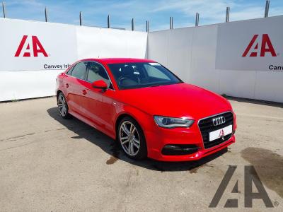 Image of 2015 AUDI A3 TDI S LINE 1598cc TURBO DIESEL SEMI AUTO 7 Speed 4 DOOR SALOON