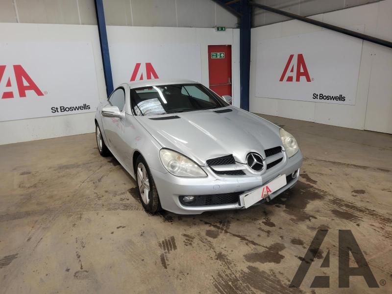 2009 MERCEDES SLK SLK200 KOMPRESSOR 1796cc SUPER PETROL AUTOMATIC 7 Speed 2 DOOR CONVERTIBLE