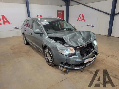 Image of 2012 SKODA SUPERB ELEGANCE TDI CR DSG 1968cc TURBO DIESEL SEMI AUTO 5 DOOR ESTATE