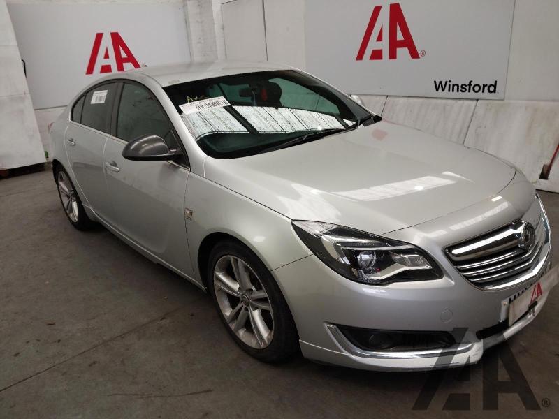 2014 VAUXHALL INSIGNIA SRI NAV VX-LINE CDTI ECOFLEX S 1956cc TURBO DIESEL MANUAL 5 DOOR HATCHBACK
