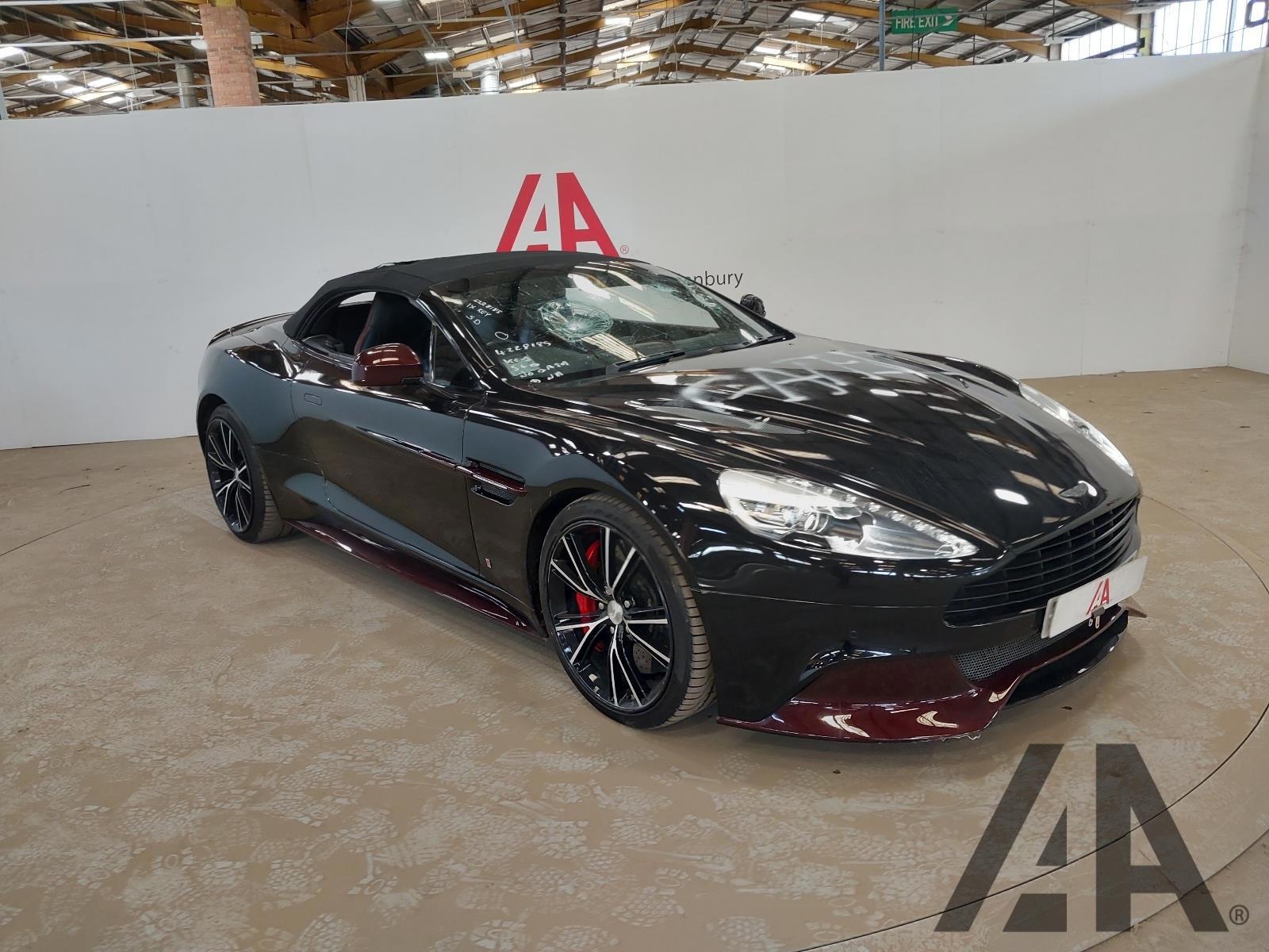 2015 ASTON MARTIN VANQUISH V12 5935cc PETROL AUTOMATIC 8 Speed 2 DOOR CONVERTIBLE