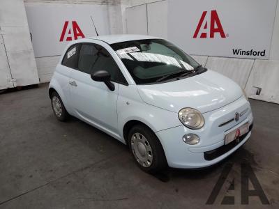 Image of 2009 FIAT 500 POP 1242cc PETROL MANUAL 3 DOOR HATCHBACK