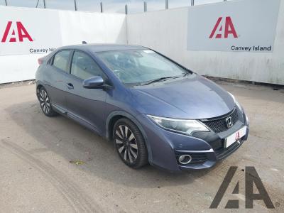 Image of 2017 HONDA CIVIC I-VTEC SE PLUS NAVI 1339cc PETROL MANUAL 6 Speed 5 DOOR HATCHBACK