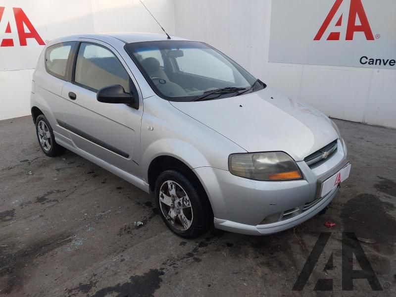 2007 CHEVROLET KALOS S 1150cc PETROL MANUAL 5 Speed 3 DOOR HATCHBACK