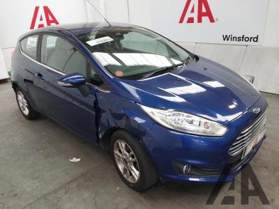 Image of 2016 FORD FIESTA ZETEC 998cc TURBO PETROL MANUAL 5 Speed 3 DOOR HATCHBACK