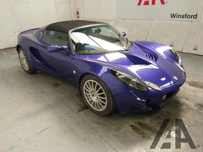 2004 LOTUS ELISE LOTUS SPORT 135R 1796cc PETROL MANUAL 5 Speed 2 DOOR CONVERTIBLE