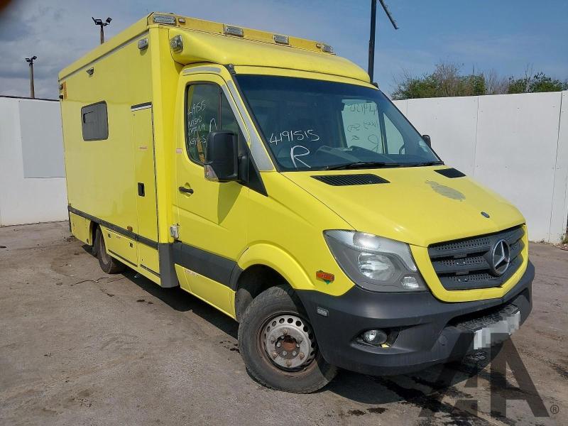 2015 MERCEDES SPRINTER 519 CDI C/C LWB 2987cc TURBO DIESEL AUTOMATIC 2 DOOR CHASSIS CAB