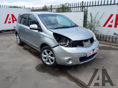 Image of 2010 NISSAN NOTE N-TEC 1598cc PETROL AUTOMATIC 4 Speed 5 DOOR MPV