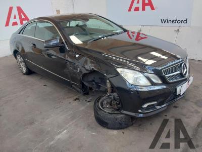 Image of 2010 MERCEDES E-CLASS E350 CDI BLUEEFFICIENCY SE 2987cc TURBO DIESEL AUTOMATIC 2 DOOR COUPE