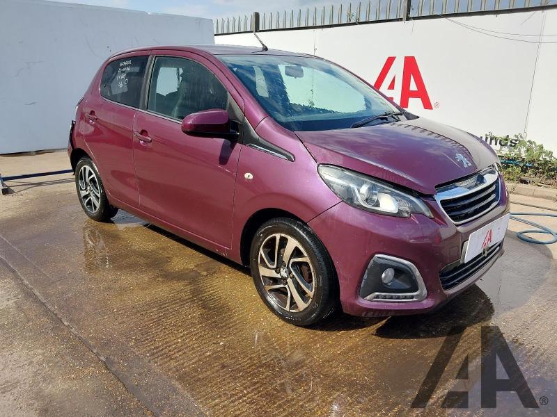 2016 PEUGEOT 108 PURETECHURE 1199cc PETROL MANUAL 5 Speed 5 DOOR HATCHBACK