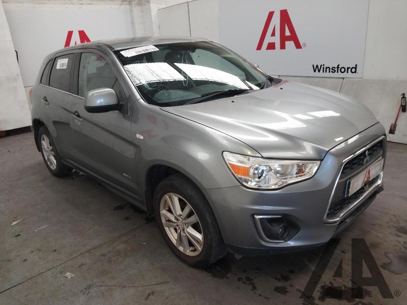 2013 MITSUBISHI ASX DI-D 4 1798cc TURBO DIESEL MANUAL 6 Speed 5 DOOR HATCHBACK